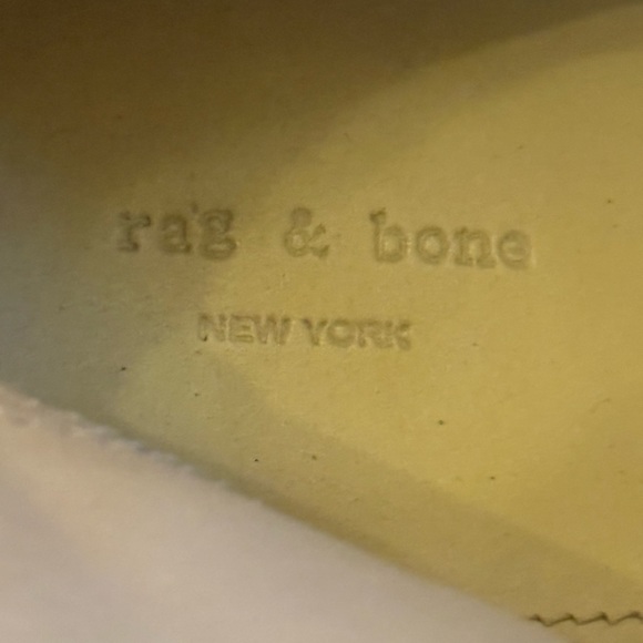 Rag & Bone Margot Tan Suede Side Zip Stacked Heel Ankle Boots Size 10 - Picture 12 of 13